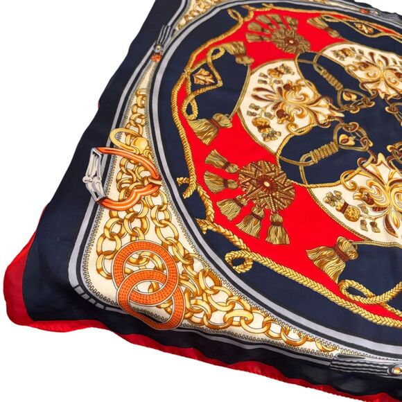 Ornate Men's Pocket Square Handkerchief Polyester Geometric Colorful - Picture 4 of 7